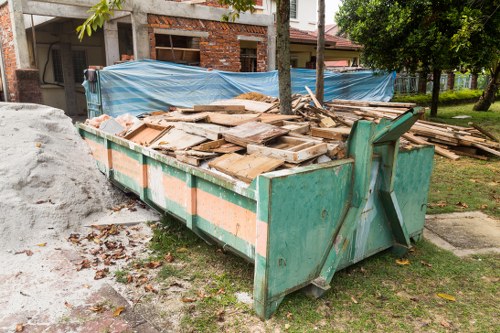 Tools and equipment used for flat clearance in Hackbridge