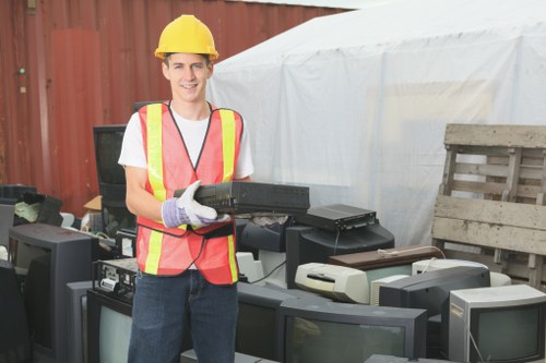 Eco-friendly waste disposal during flat clearance