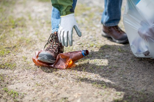 Eco-friendly disposal methods during garage clearance in Hackbridge