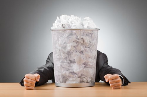 Organized house clearance process in Hackbridge